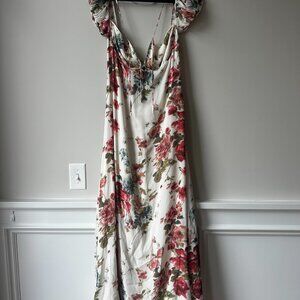 Saint Laurent Silk Evening Gown